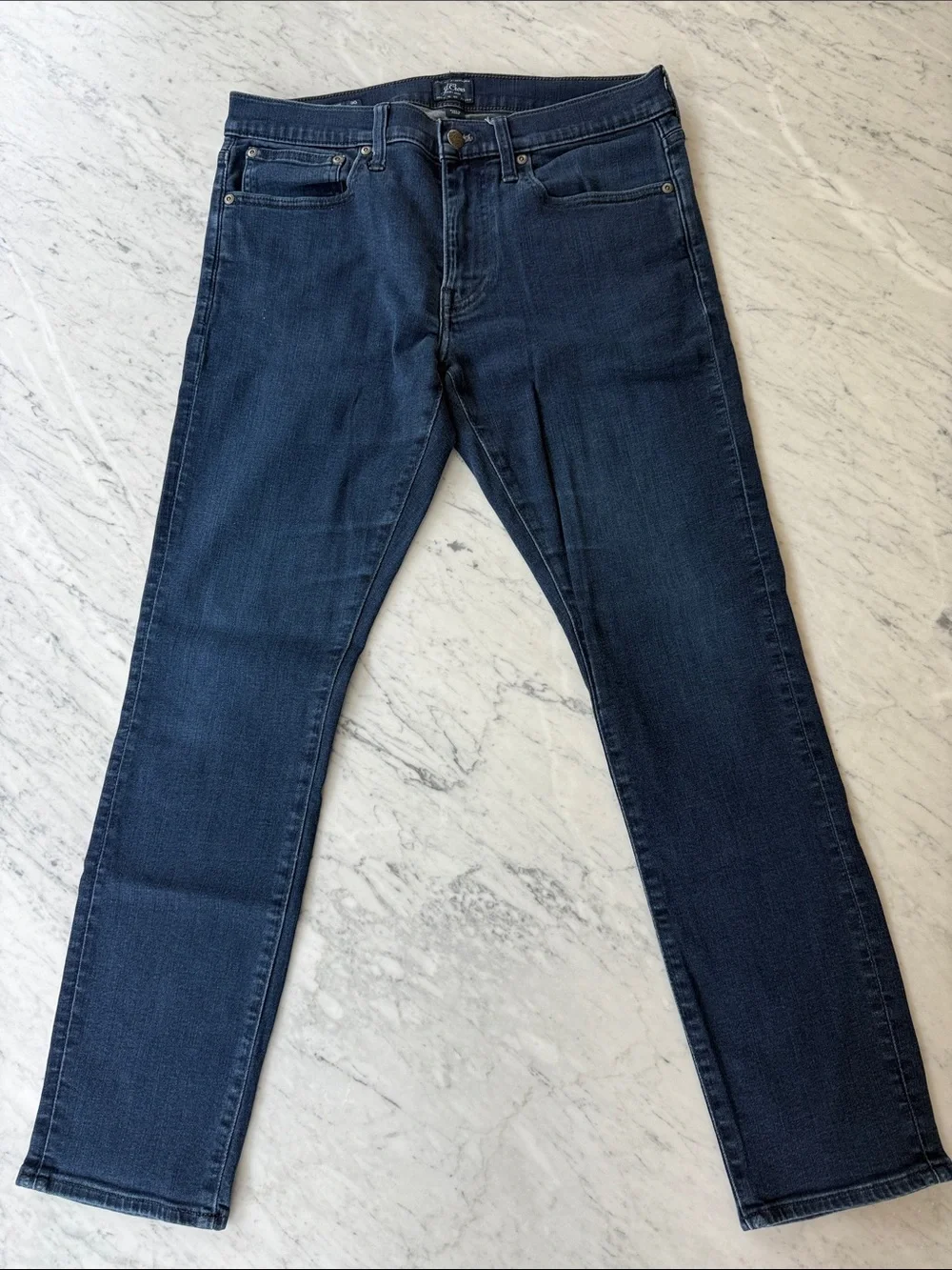 J.Crew Men’s 250 Stretch Slim Tapered Jeans W32 L30